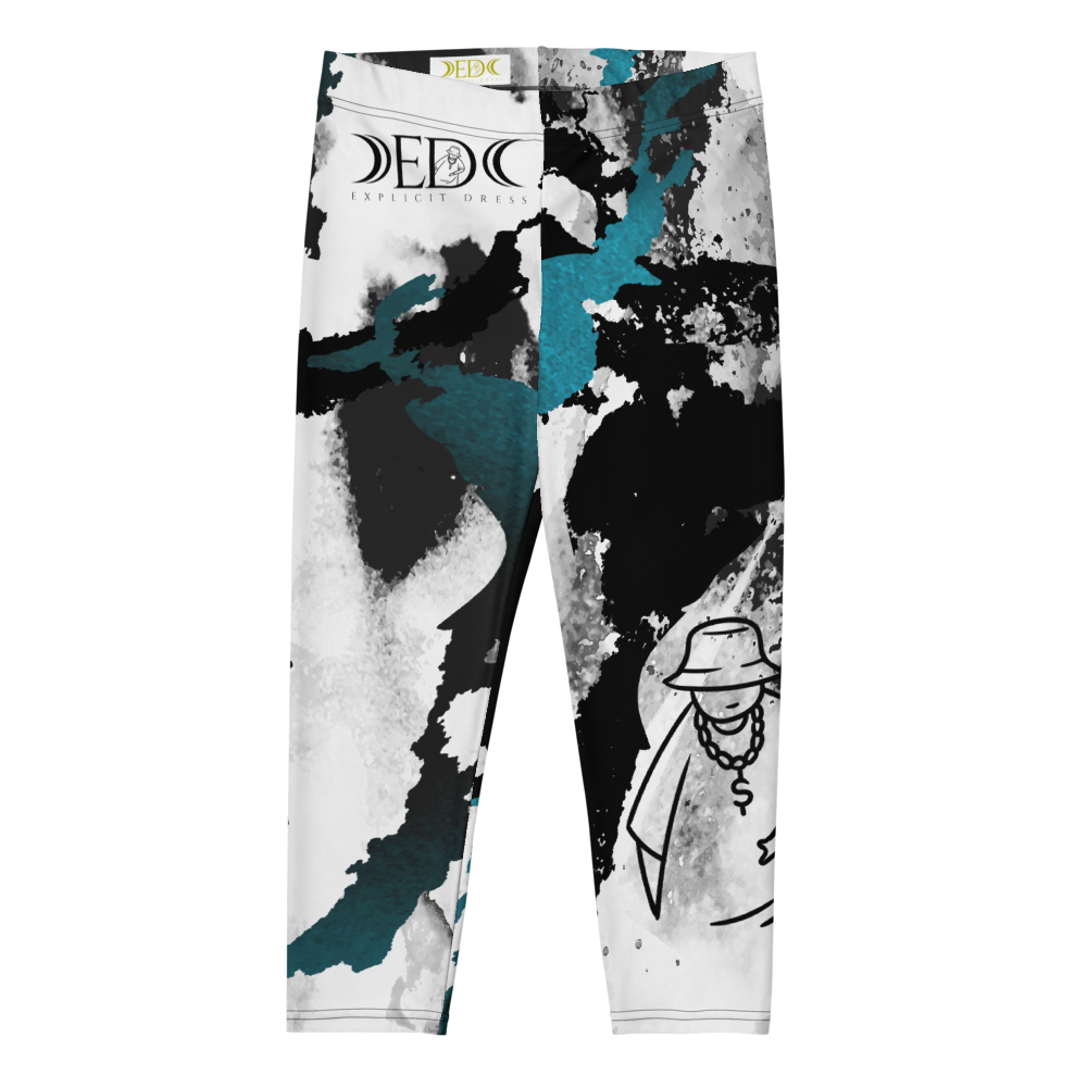 Leggings capri 3/4 E.D Clásico Abstracto