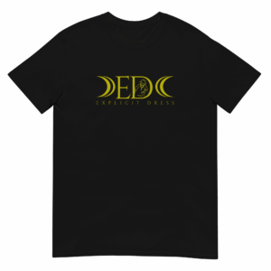 Camiseta manga corta E.D Clásica Negra
